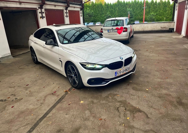 BMW Seria 4 cena 104900 przebieg: 78300, rok produkcji 2017 z Wieliczka małe 29